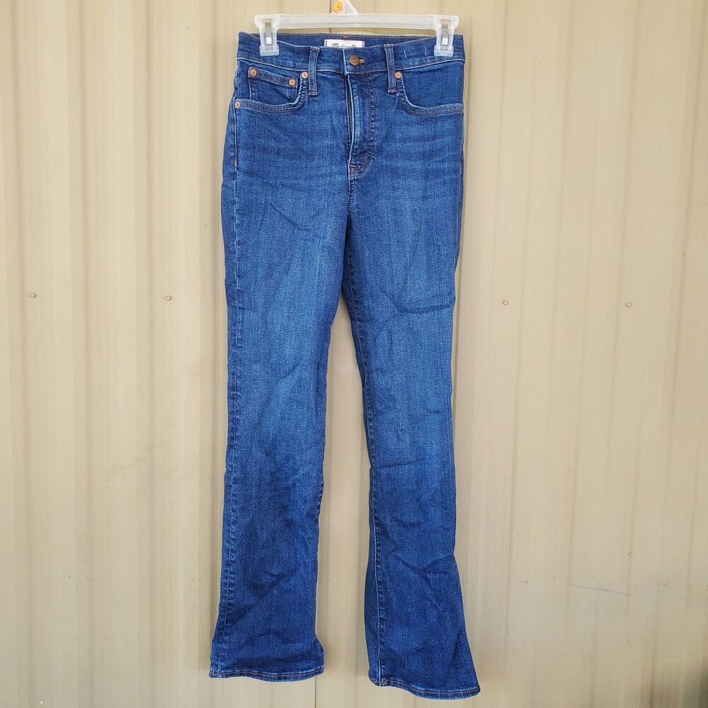 Madewell Cali Demi Boot Jeans Size 26T
